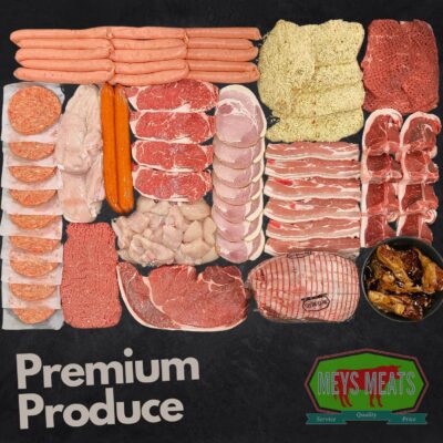 Premium Produce Box- RECEIVE 4x200g Porterhouse Steaks FREE