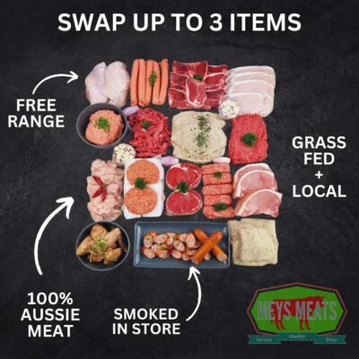 Build a Butcher Box 249 Stunner- GET 2x 200g Grass-fed Scotch Fillet Steaks FREE