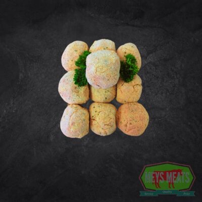 10x Beef Rissoles Chicken Rissoles