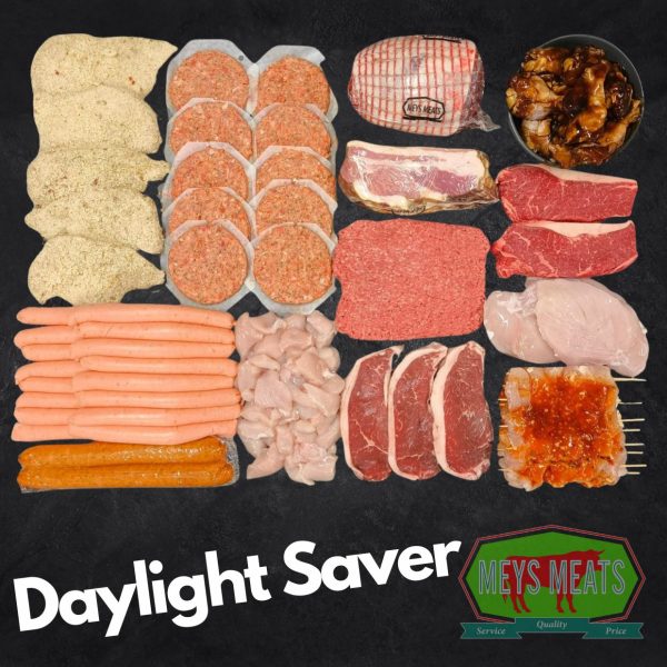 Daylight Saver Meat Box - GET 2x 200g PORTERHOUSE STEAK FREE!