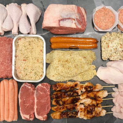 IMG_20250407_145408~2 Family Meat Box- PLUS 2x Grass-fed Porterhouse Steaks FREE