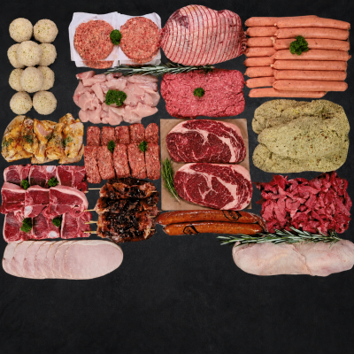 Meys Family Pack 18 Premium Products + 2x FREE 350g Premium Scotch Fillet Steaks