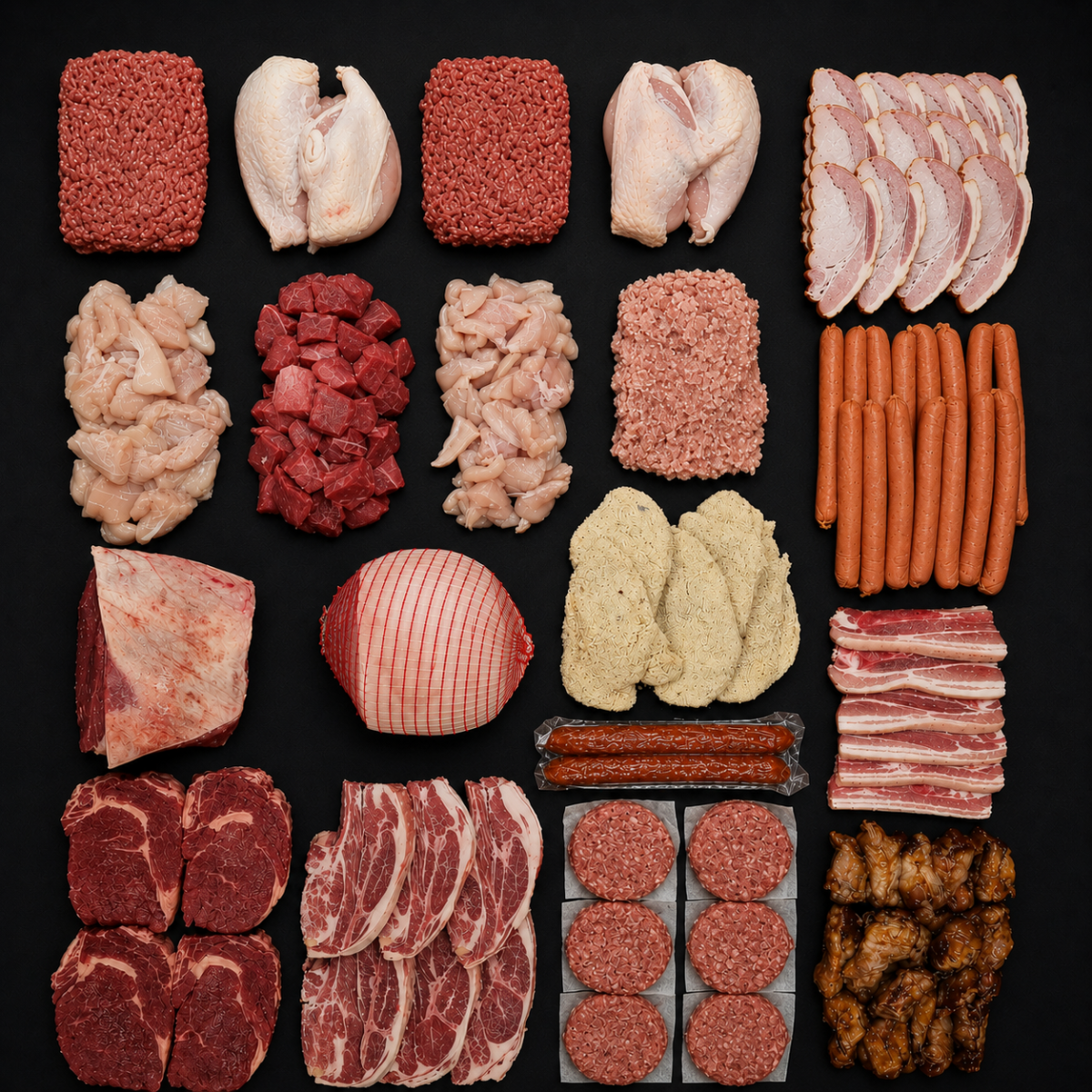 250 Ultimate Ultimate Freezer Filler- GET 4x 200g Scotch Fillet Steaks FREE